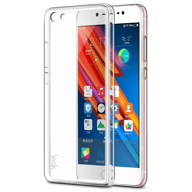 IMAK Transparent 0.7mm Thin TPU Protector Case for Vivo X7Plus