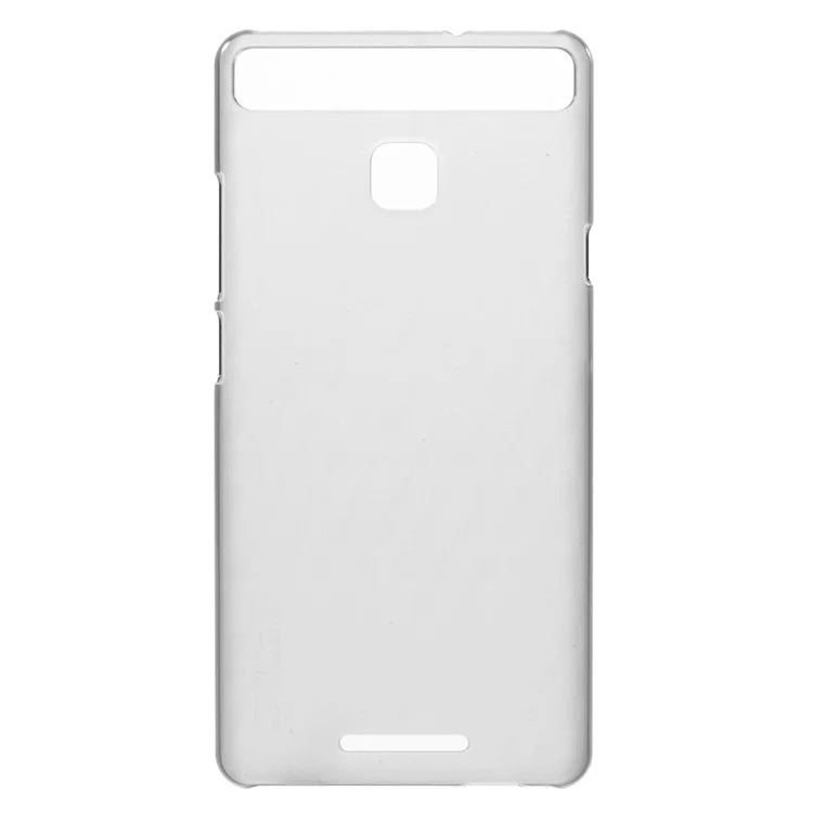 See-through Slim Plastic Hard Phone Cover for Vernee Thor E - Grey