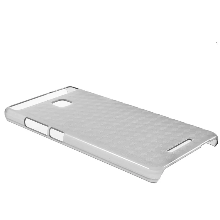 See-through Slim Plastic Hard Phone Cover for Vernee Thor E - Grey