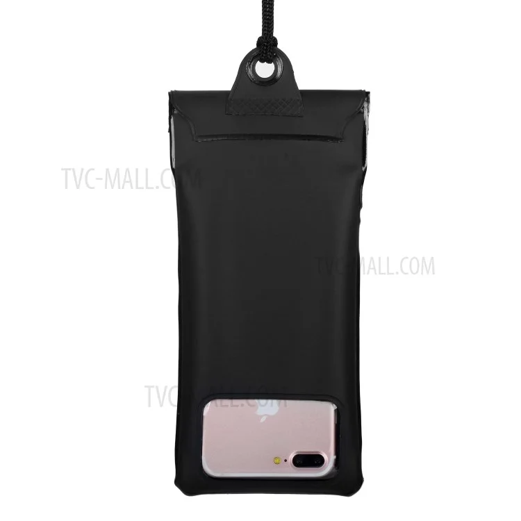 MOMAX AIRPUUCH Universal Waterproof Dustproof Phone Case Bag for iPhone Samsung Huawei etc. - Black