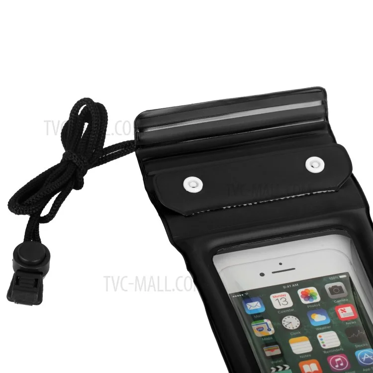 MOMAX AIRPUUCH Universal Waterproof Dustproof Phone Case Bag for iPhone Samsung Huawei etc. - Black