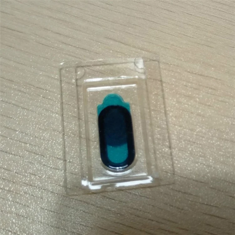 1 PC Obturador de câmera de plástico ultrafino de 0,03 polegadas para proteger a privacidade de smartphones, laptops e desktops - Preto