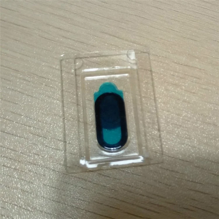 1 PC Obturador de câmera de plástico ultrafino de 0,03 polegadas para proteger a privacidade de smartphones, laptops e desktops - Preto