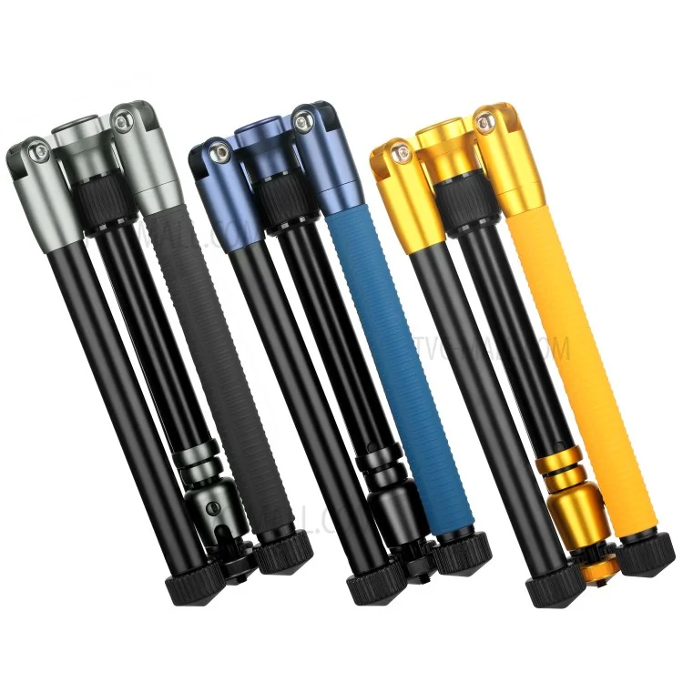 Momax Tripod Hero Estendibile Tripod Monopode Camera Fotography Support Subie Stick Con il Telefono Clip - Grigio