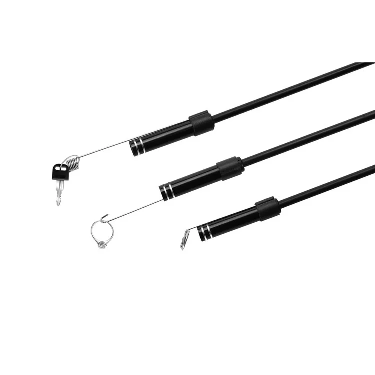 3.5M 7mm 6-LED Soft Cable USB Endoscope Borescope Inspection Camera for Android Phone with OTG/Type-C Device/PC