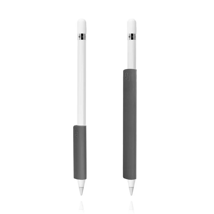 Non-Slip Silicone Case Sleeve Protector Wrap Kit for Apple Pencil - Black