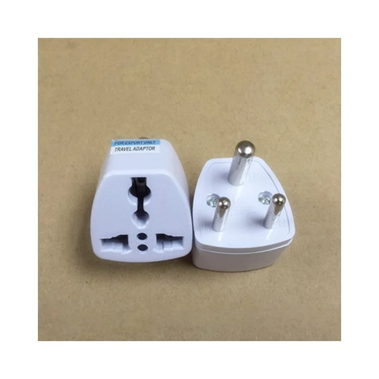 Standard South Africa Plug Power Travel Socket to UK/US/EU/AU Outlet Converter