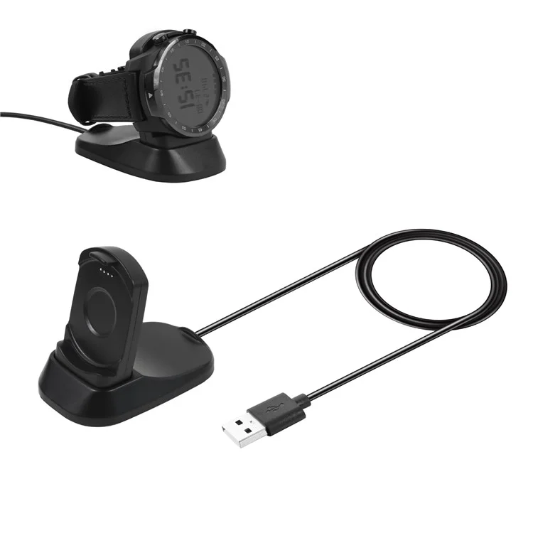 Adaptador de Carregador de Dock Para o TicWatch Pro Smart Watch Com o Cabo de Carregamento USB