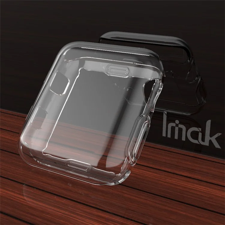 Série IMAK UX-3 Pour la Série Apple Watch Series 3/2/1 Couverture de Boîtier Soft 42mm [version de Protection Avant]