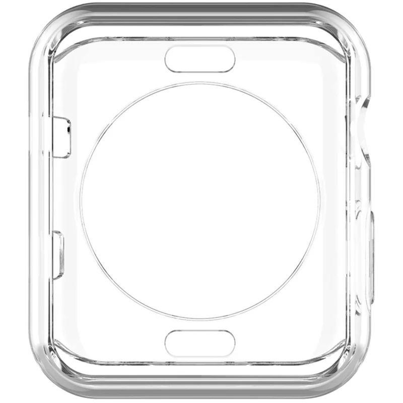 IMAK UX-3 Series for Apple Watch Series 3/2/1 42mm Soft Protective Case [Hollow Front Version]