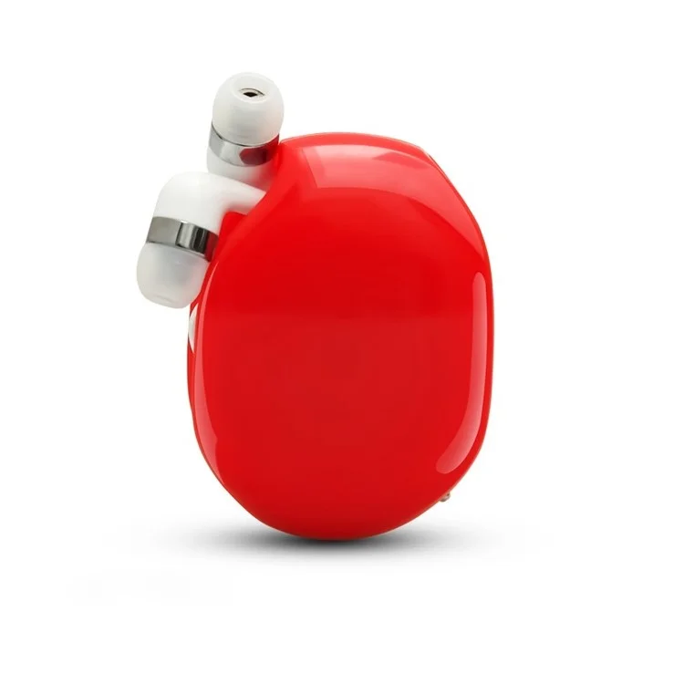 Organisateur De Câble De L'enrouleur De Cordon Automatique Pour Écouteurs, Câbles USB - Rouge