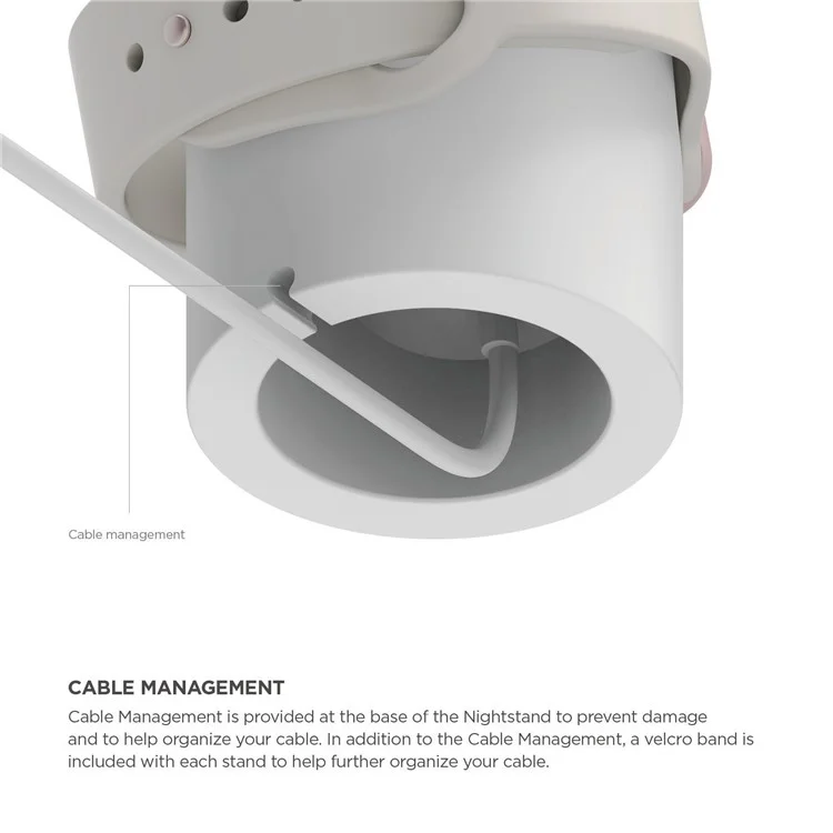 Watchständer-Halterung für Apple Watch 38mm 42mm 40mm 44mm iWatch Series 1 2 3 4 5 Apple Watch - Weiß