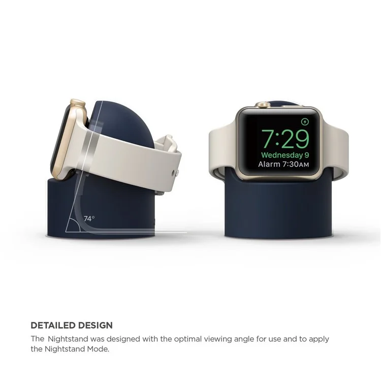 Watch Stand Holder Display for Apple Watch 38mm 42mm 40mm 44mm iWatch Series 1 2 3 4 5 Apple Watch - Dark Blue