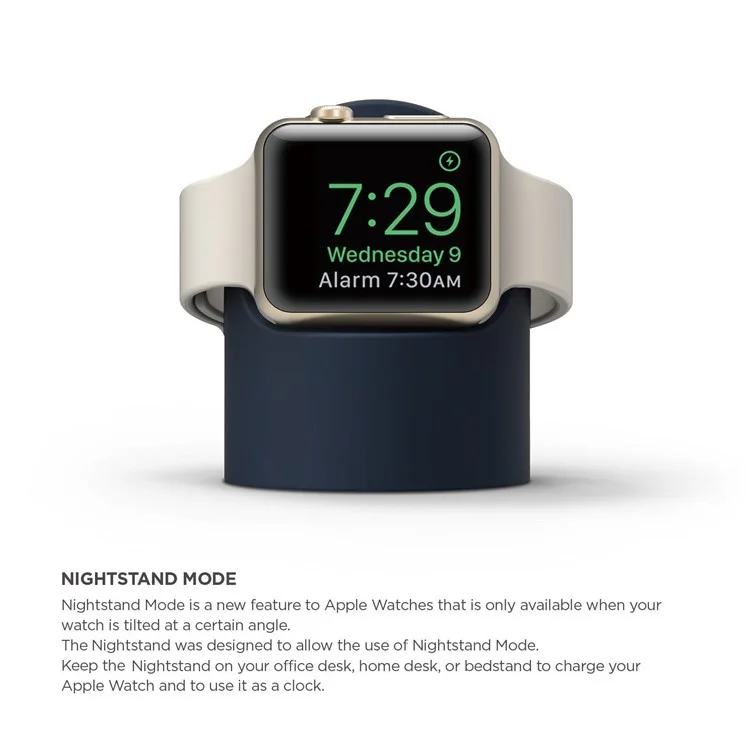 Watch Stand Holder Display for Apple Watch 38mm 42mm 40mm 44mm iWatch Series 1 2 3 4 5 Apple Watch - Dark Blue