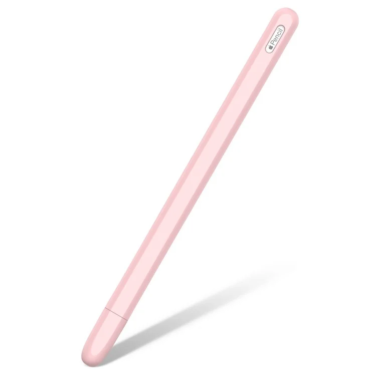 Soft Silicone Touch Pen Stylus Protective Cover for Apple Pencil (2nd Generation) - Pink