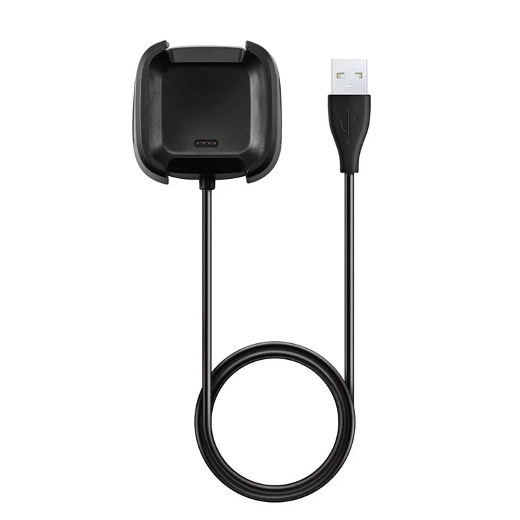 Portable Smart Watch Charger USB Plug Magnetic Charging Base Dock for Fitbit Versa 2