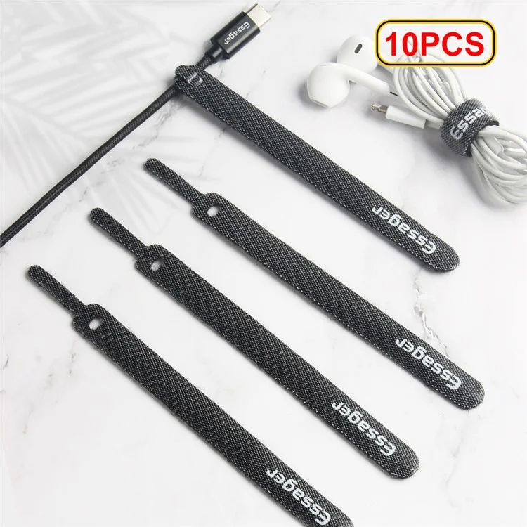 Essager 10pcs Data Cable Organizer Headphone Earbud Finishing Finishing