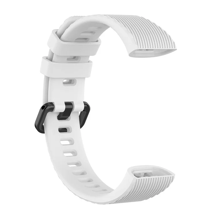 TPU Smart Pulseira Pulseira Substituição Banda Para Huawei Band 4 Pro - Branco