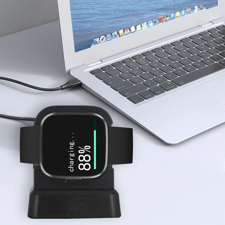 Magnetisches USB -kabel -ladegerät Dock Für Fitbit Vers 2 Smart Watch