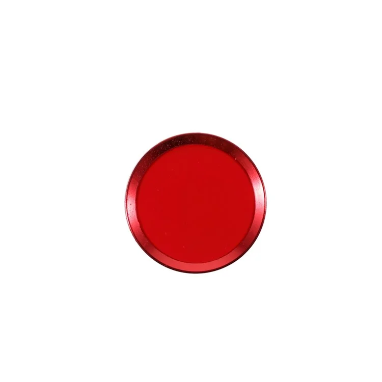 Touch ID Sensor Home Button Protective Sticker Fingerprint Identification for iPhone 7 Plus/7/6S Plus/6S/6 Plus/6/SE/5S - Red
