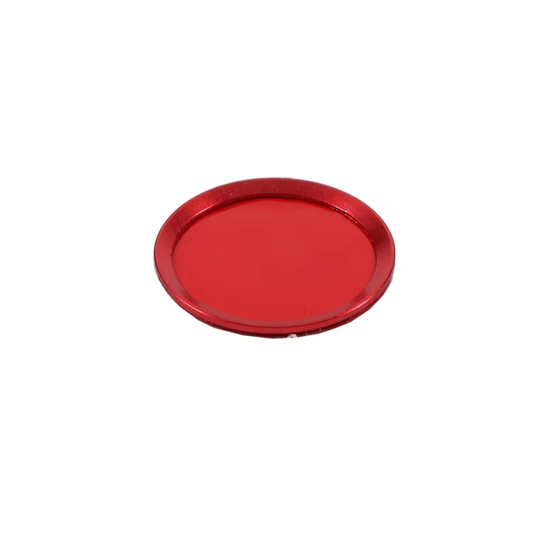 Touch ID Sensor Home Button Protective Sticker Fingerprint Identification for iPhone 7 Plus/7/6S Plus/6S/6 Plus/6/SE/5S - Red