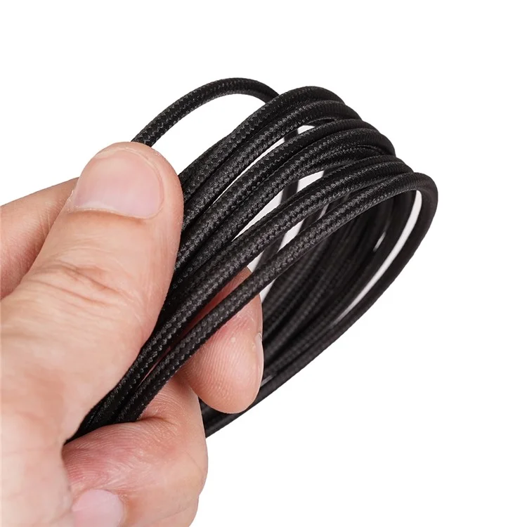 2M 3.5 mm Male to Male 4-Conductor Auxiliary Stereo Aux Cable