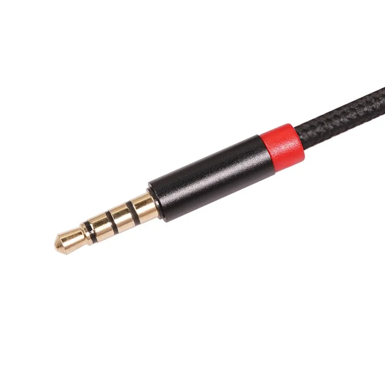 3.0M 3.5 mm Male to Male 4-Conductor Auxiliary Stereo Aux Cable