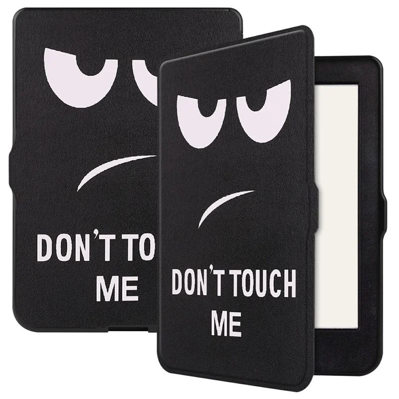 TPU Soft Material Printing Surface Shell for Kobo Nia eReader 6-inch (2020) - Don't Touch Me