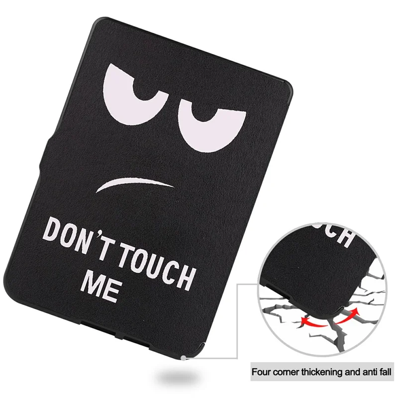 TPU Soft Material Printing Surface Shell for Kobo Nia eReader 6-inch (2020) - Don't Touch Me