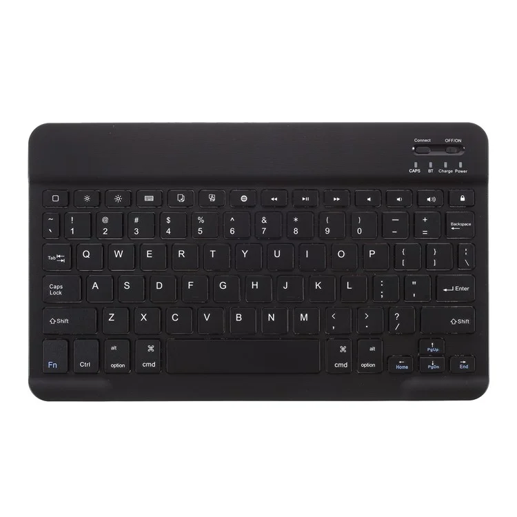Bluetooth-compatible Wireless Keyboard Leather Case for iPad Air (2022) / (2020) / iPad Pro 11-inch (2021) / (2022) / (2020) / (2018) - Black