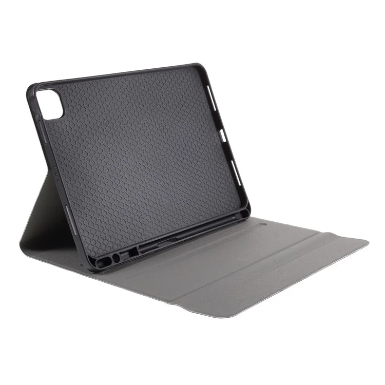 Bluetooth-compatible Wireless Keyboard Leather Case for iPad Air (2022) / (2020) / iPad Pro 11-inch (2021) / (2022) / (2020) / (2018) - Black