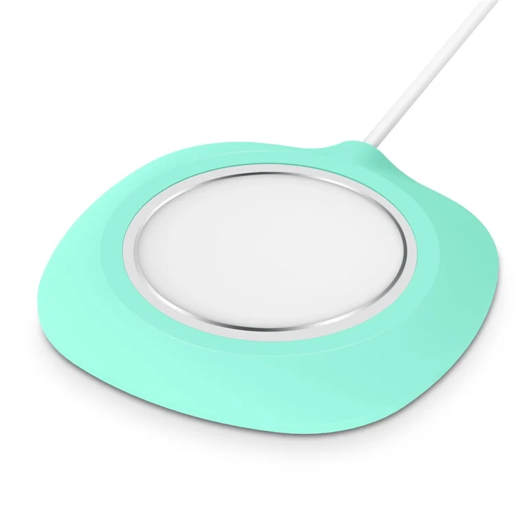 Desk Silikon Schutzgehäuse Rand Sleeve für Magsafe Wireless Charger - Grün