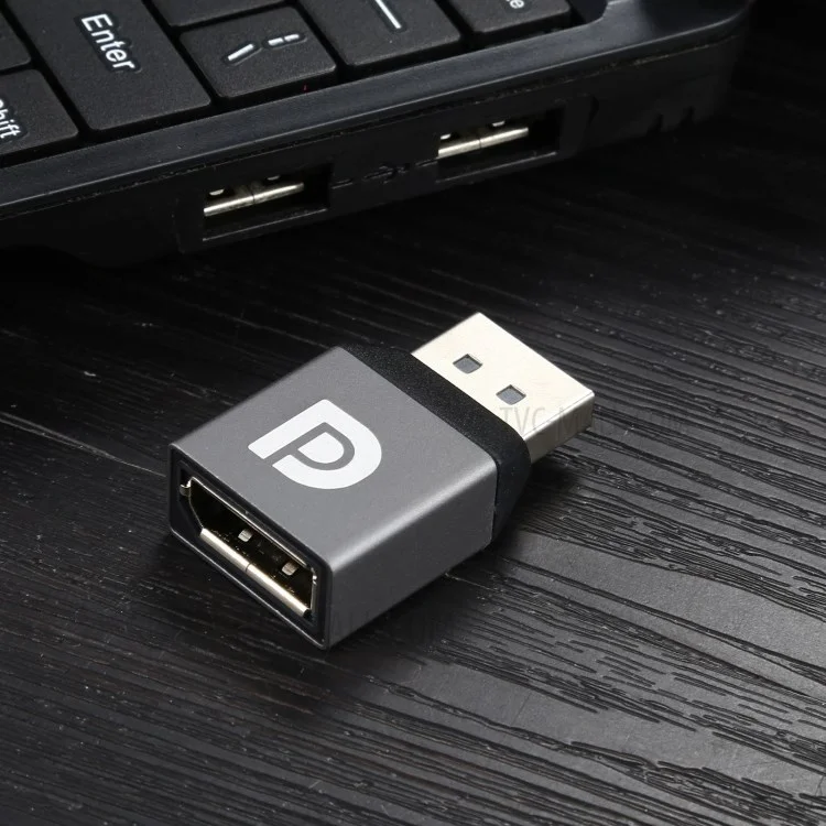DP Weiblich zu DP Männlich Adapter Aluminiumlegierung Konverter