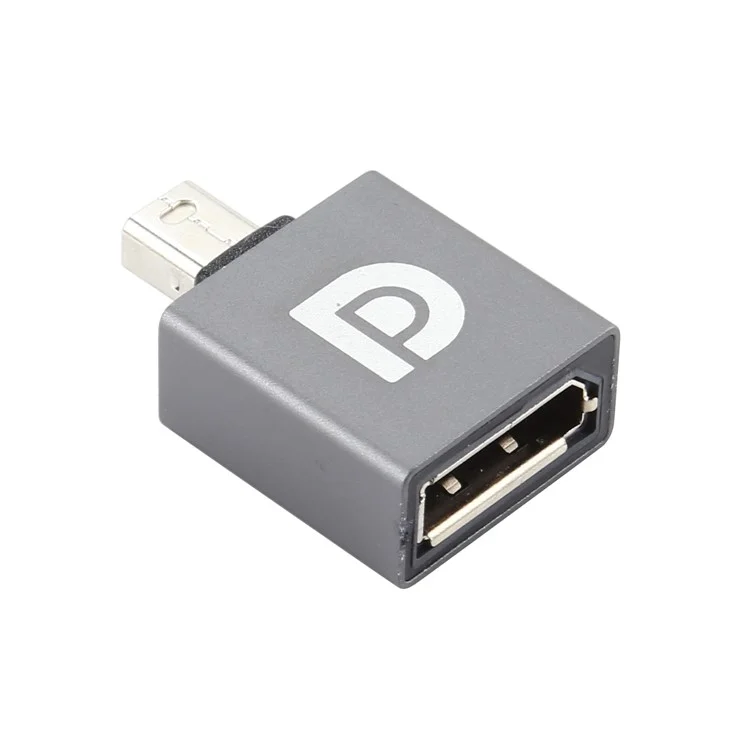 Aluminium-Legierungs-Wandler DP Weiblich auf Mini DP Männlich Adapter