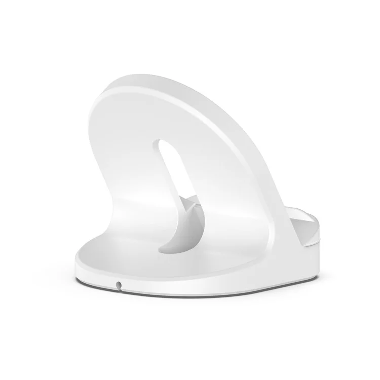 Pour Magsafe Wireless Charging Silicone Stand Pour Iphone [sans Chargeur] - Blanche