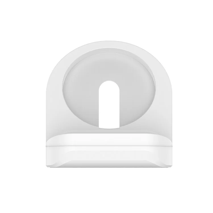 Compatible with MagSafe Wireless Charging Silicone Stand for iPhone [without Charger] - White