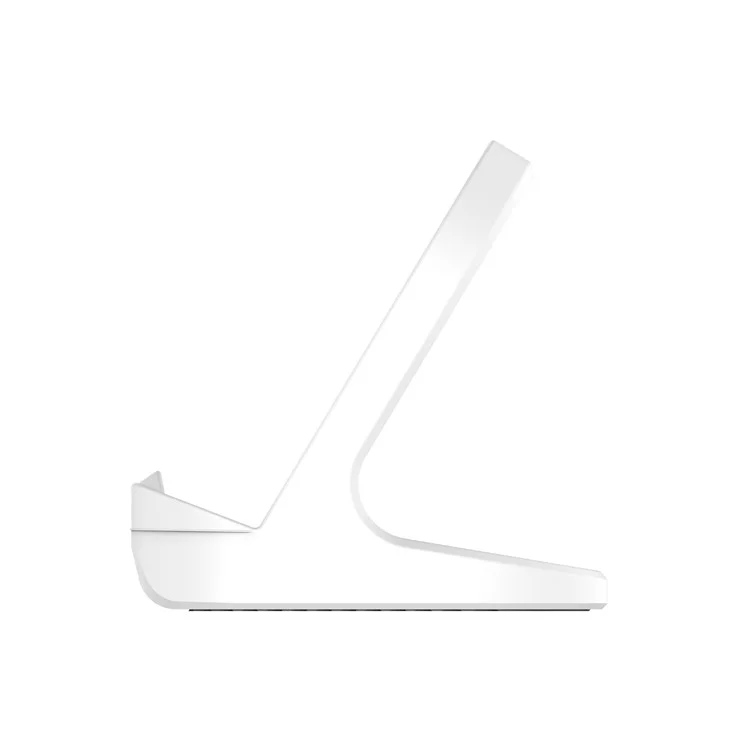 Pour Magsafe Wireless Charging Silicone Stand Pour Iphone [sans Chargeur] - Blanche