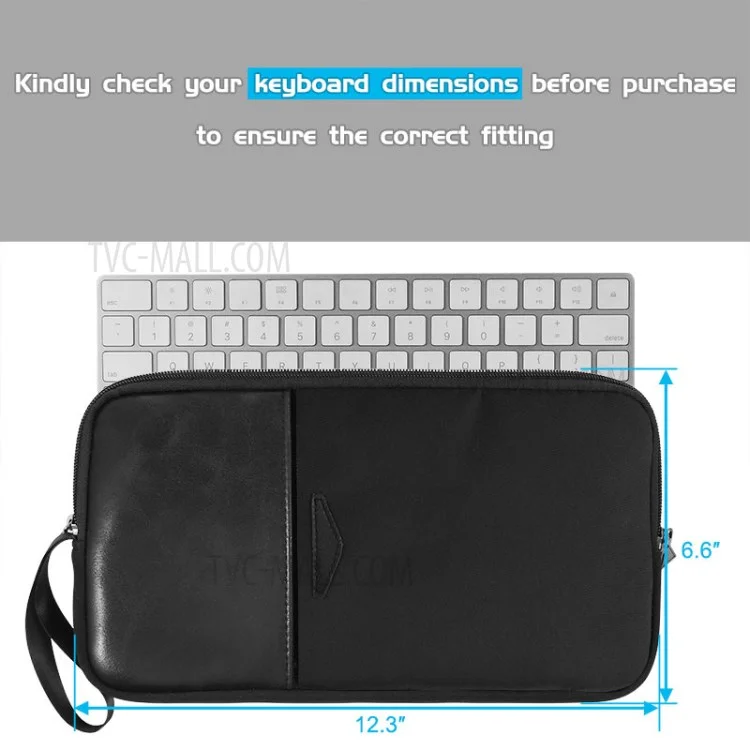 Travel Case Protective Cover Storage Bag for Universal Keyboard