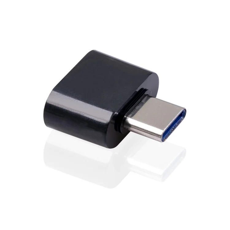 1344T Tipo C OTG USB 3.1 a USB 2.0 Adattatore Connettore Alta Velocità Convertitore per Telefono Cellulare per Samsung Hauwei - Nero