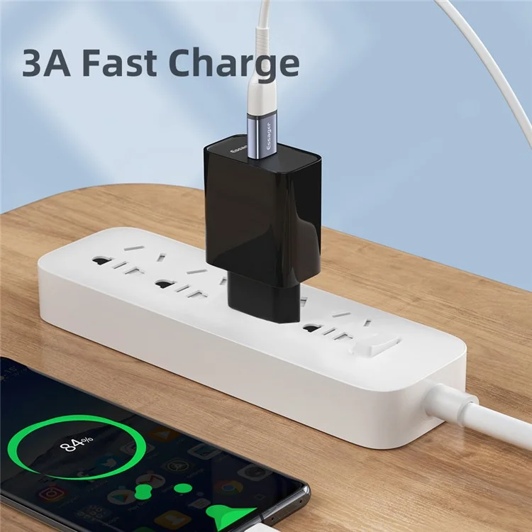 Adaptador ESSAGER USB 3.0 OTG Tipo-C Fêmea para USB Macho Conector USB-C Carregamento Transferência de Dados Conversor