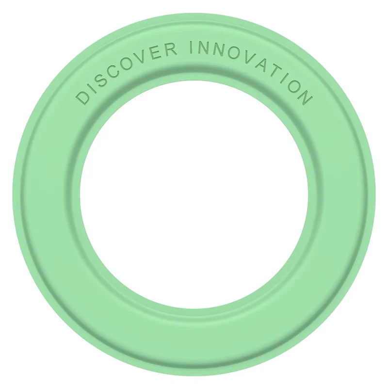 NILLKIN 2Pcs Universal Mobile Phone Round Magnetic Sticker Rings for Magsafe Wireless Charger - Green