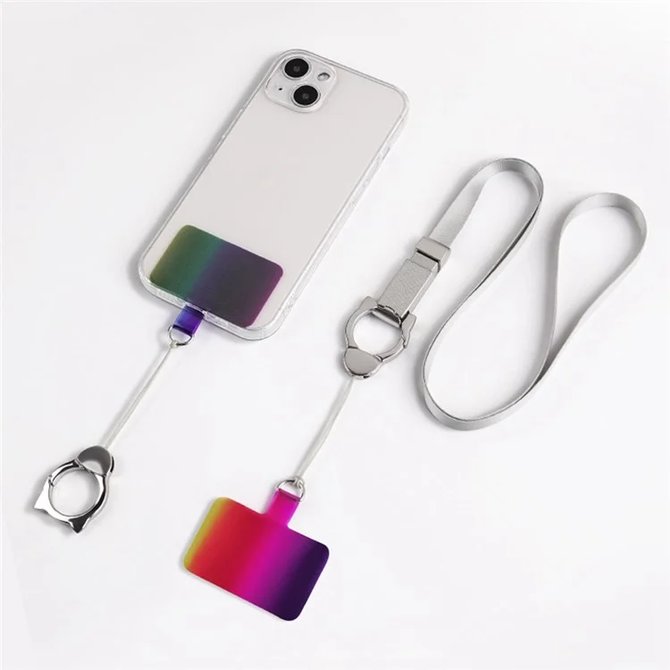 Universal Phone Lanyard Tether The The Phone Prill Patch Patch Connector С Металлическим D-кольцом