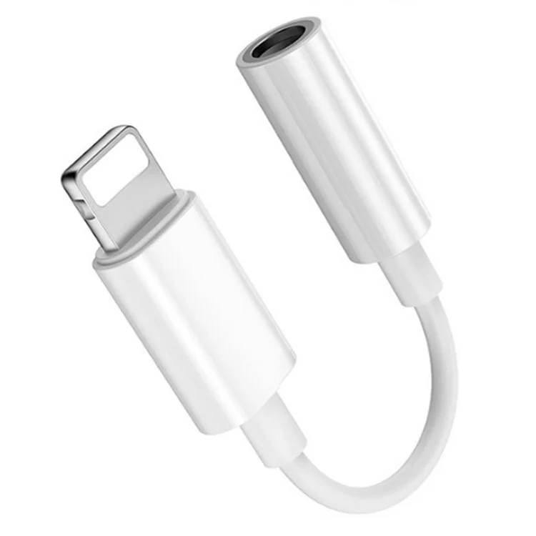 Adaptateur audio FONEMAX 3,5 mm femelle vers Lightning mâle (certifié MFi)