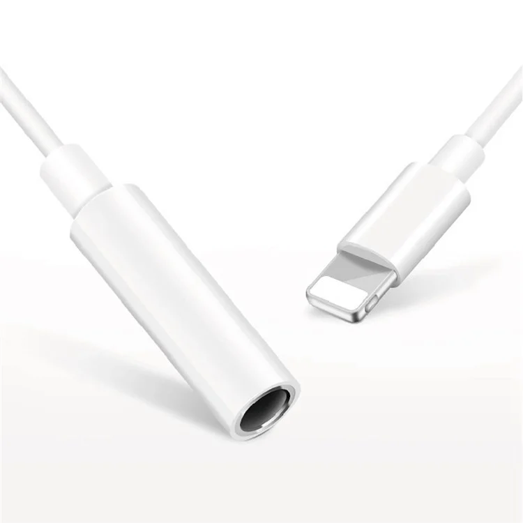 Adaptateur audio FONEMAX 3,5 mm femelle vers Lightning mâle (certifié MFi)
