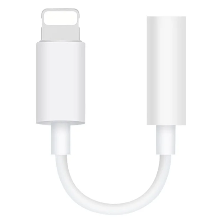 Adaptateur audio FONEMAX 3,5 mm femelle vers Lightning mâle (certifié MFi)