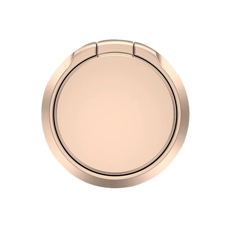 Einfarbiger Zinklegierung-Fingerring-Griff-Telefonhalter - Khaki
