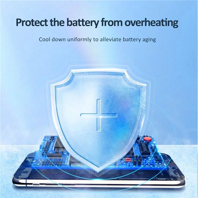 K8 Cell Phone Radiator Coolers Universal Mobile Phone Cooling Fan with Digital Display/Clip for Playing Games, Live Streaming