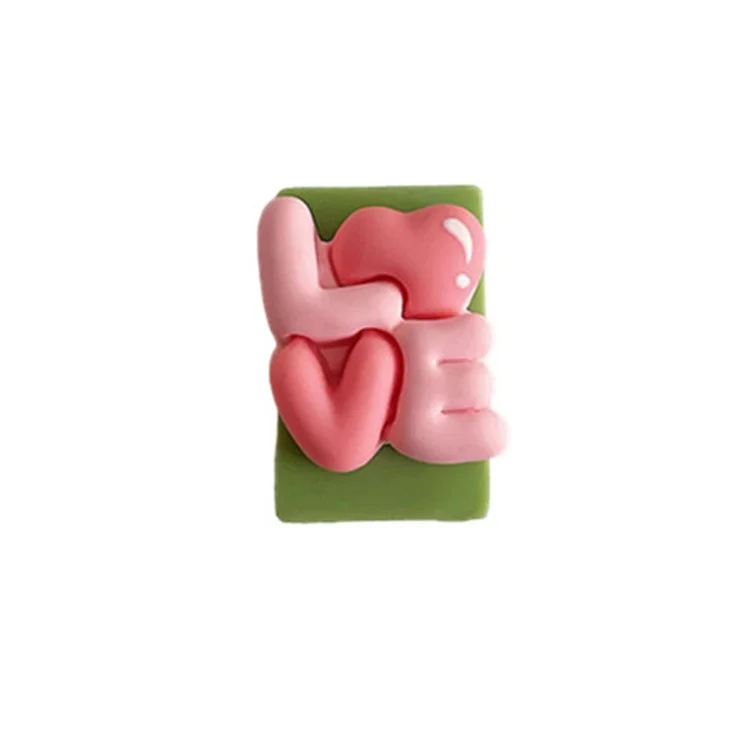 Mignon de Charge Motif Protecteur de Cordon USB Câble de Données Chomper Chargeur USB Saver Pour Lightning, Type-C, Micro USB Fils - Aimer