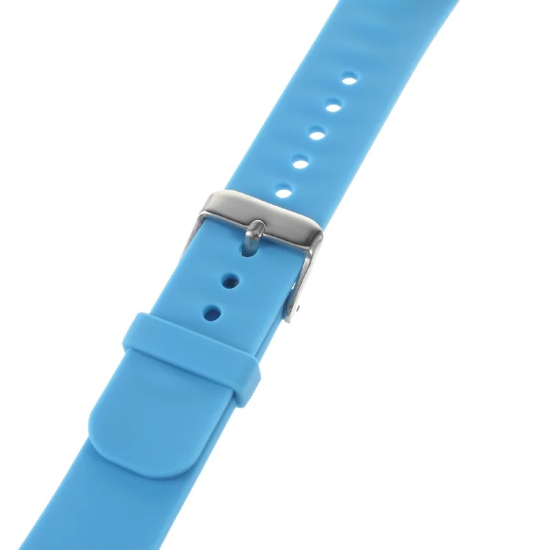 Silicone Watch Wrist Strap for Samsung Gear Fit 2 SM-R360 - Baby Blue