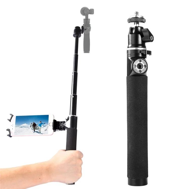 Aerospace Aluminum Extendable Monopod Selfie Stick for DJI OSMO DM-1